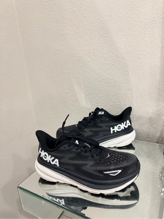 Hoka Other - Hoka Men's Black and White Athletic Running Shoes size 8.5 good condition
